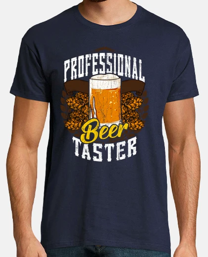Camiseta Professional Beer Taster Catador Cerveza Regalo Alcohol Beer En Inglés