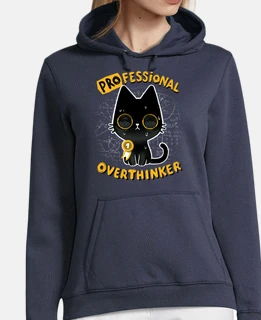 professional overthinker - stress cat