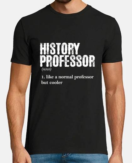 T-shirt professore di storia