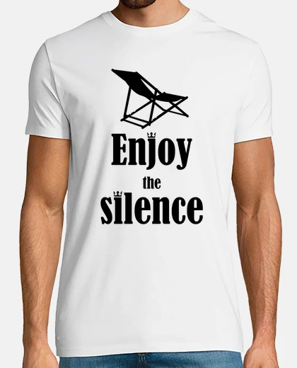 Tee-shirt profiter de la musique silence dm