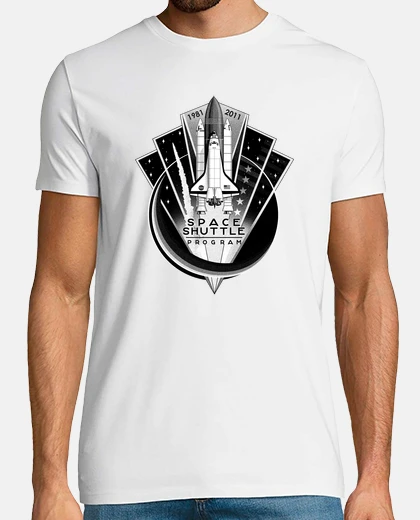 Camiseta programa de transbordador espacial - na