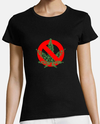 Camiseta prohibición cannabis marihuana