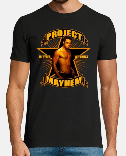 T-shirt Project Mayhem - In Tyler We Trust (Fight Club)