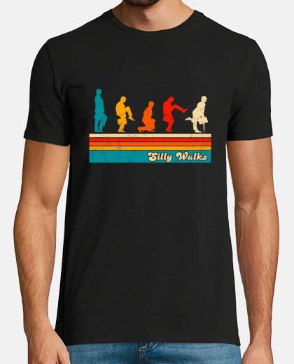 Tee-shirt promenades idiotes rétro