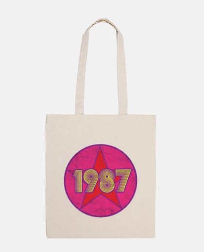 Sac promo star elle 1987 bouclier vintage
