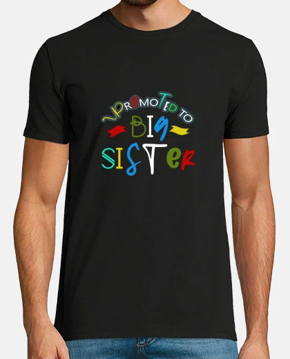 T-shirt promoted to big sister 2024