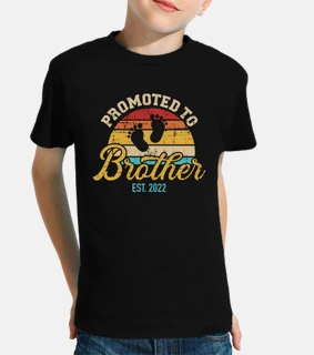 promoted to brother 2022 vintage retro