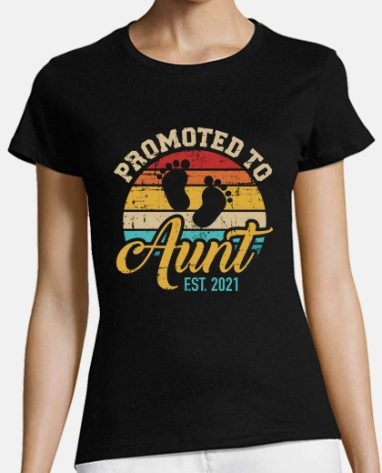 Tee-shirt promu tante millésime 2021