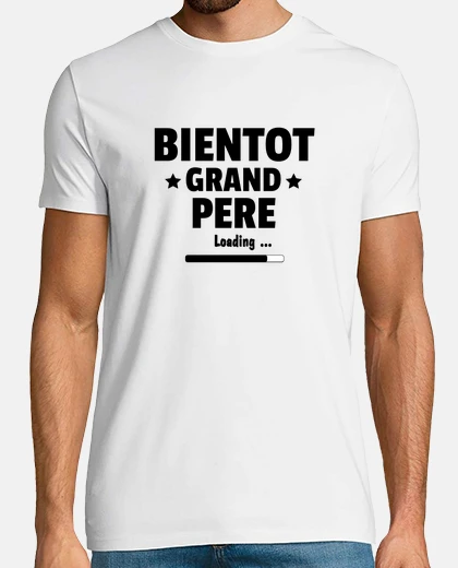 Camiseta pronto a ser abuelo