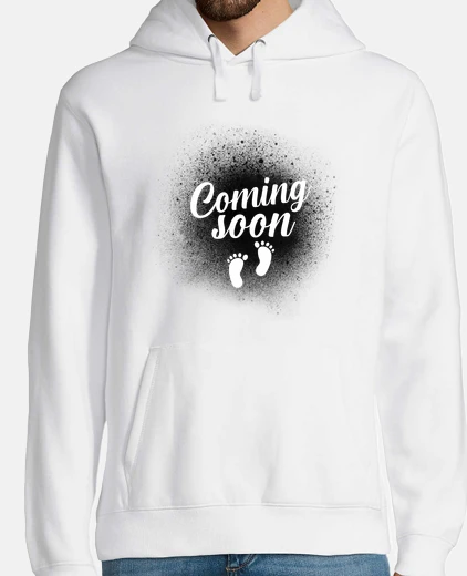 Sudadera pronto mamá