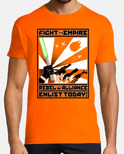 Camiseta propaganda rebelde