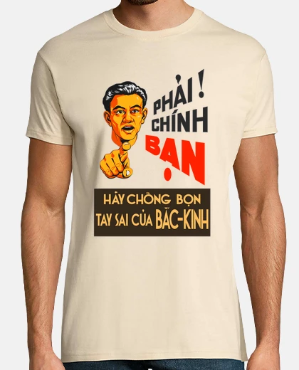 T-shirt Propaganda vietnamita servitori