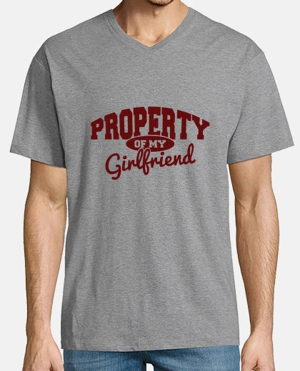 Camiseta propiedad de mi novia