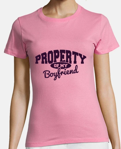 Playera propiedad de mi novio