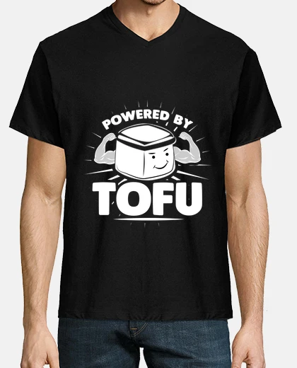 Tee-shirt propulsé par le tofu soja durable