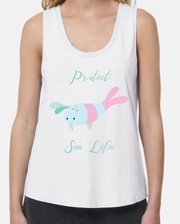 Protect sea life - shrimp