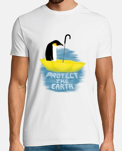 Tee-shirt protéger la terre h