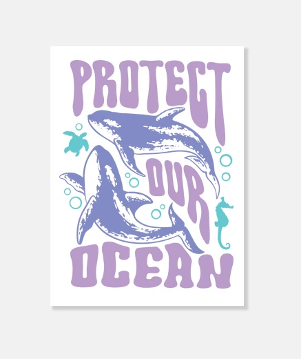 Tableau protéger notre océan