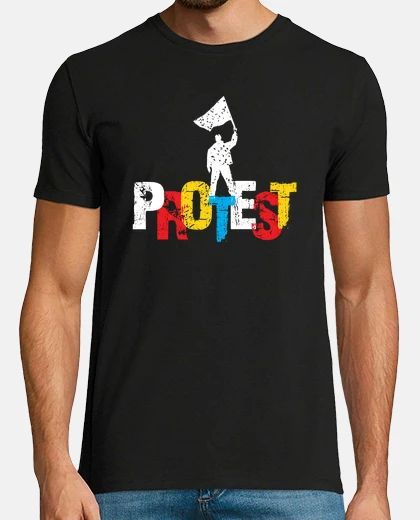 Tee-shirt protestation