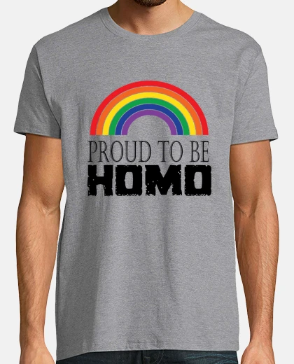 T-shirt Proud to be homo