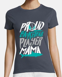 Proud Basketball Player Mama blanco