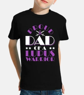 Proud Dad Of A Lupus Warrior Purple