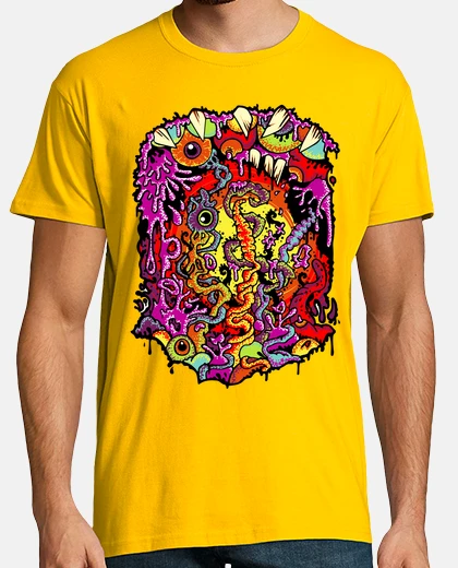 Playera psicodélico