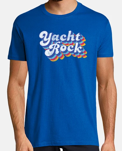 Camiseta psicodélico desvanecimiento yate rock fiesta barco beber diseño