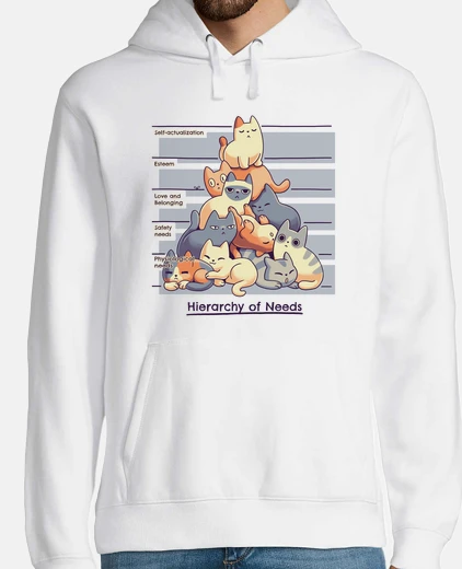 Sudadera Psicología con Gatos Sudadera