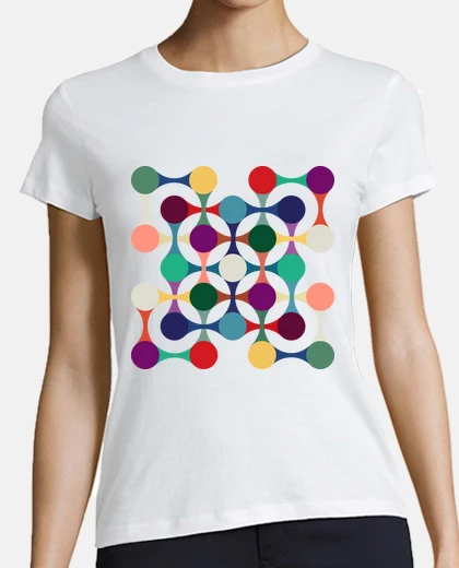 Playera psychedelic circles