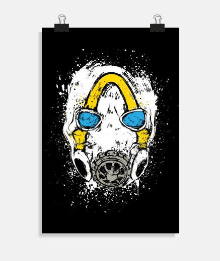 Póster Psycho Mask