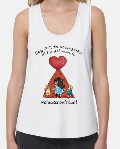 Camiseta PT mujer negro