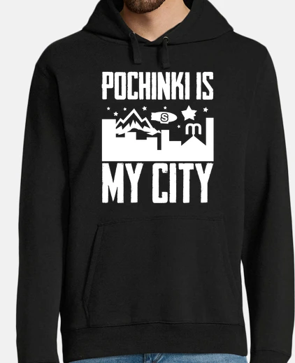 Sudadera PUBG Pochinki is my city blanco