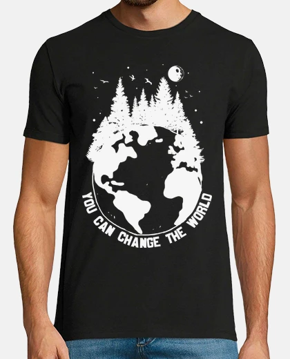 Playera puedes cambiar el mundo