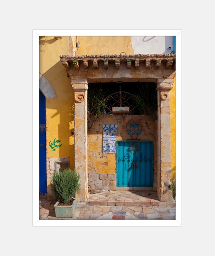Puerta rural