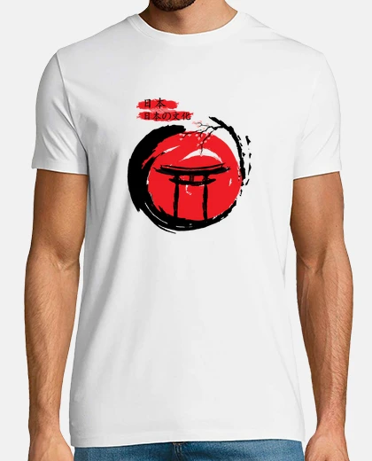 Camiseta Puertas Torii, Japan Art