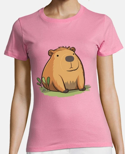 Playera puffy capybara