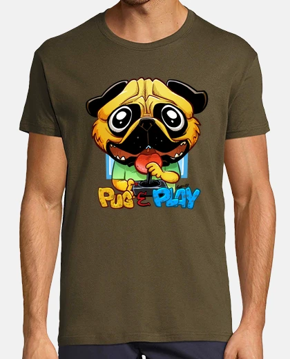 T-shirt Pug and Play