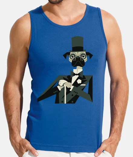 T-shirt pug astaire