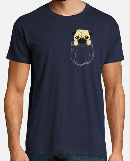 Tee-shirt pug carlino