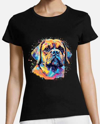 Playera pug dog pet world animal lover furry