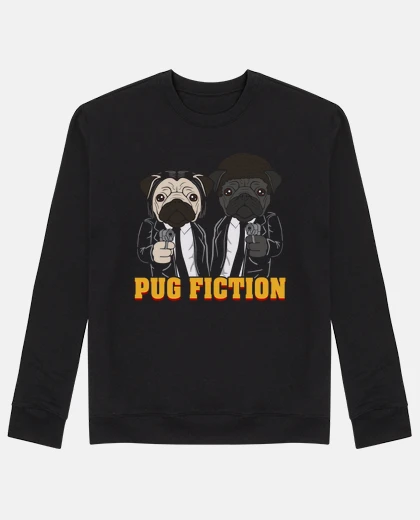 Hoodie pug fiction