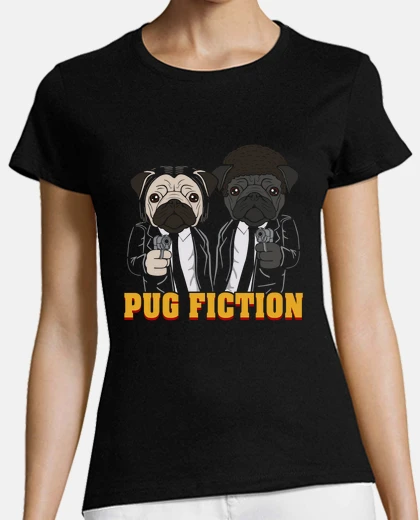 Playera Pug Fiction
