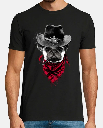Camiseta Pug occidental