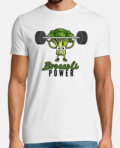 Tee-shirt puissance du brocoli
