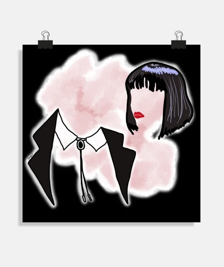 Poster pulp fiction for dark background