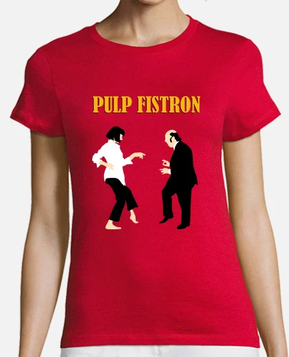 Camiseta pulp fistron texto, mujer laTostadora - Main Image