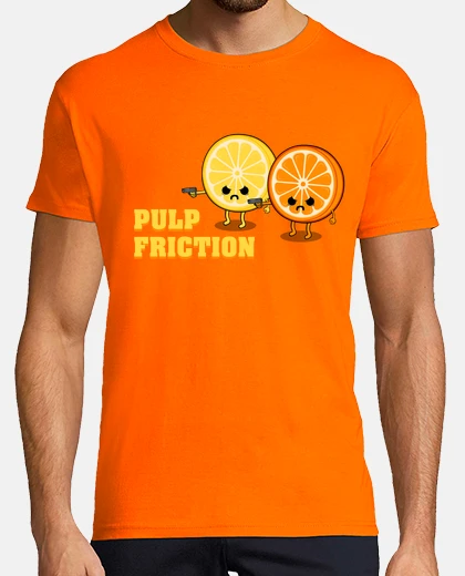 T-shirt pulp friction