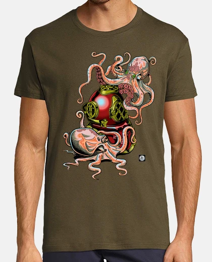 Camiseta Pulpos color