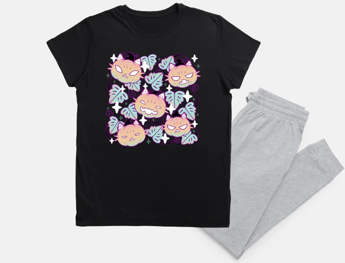 Pyjama Pumpkin Cat Garden